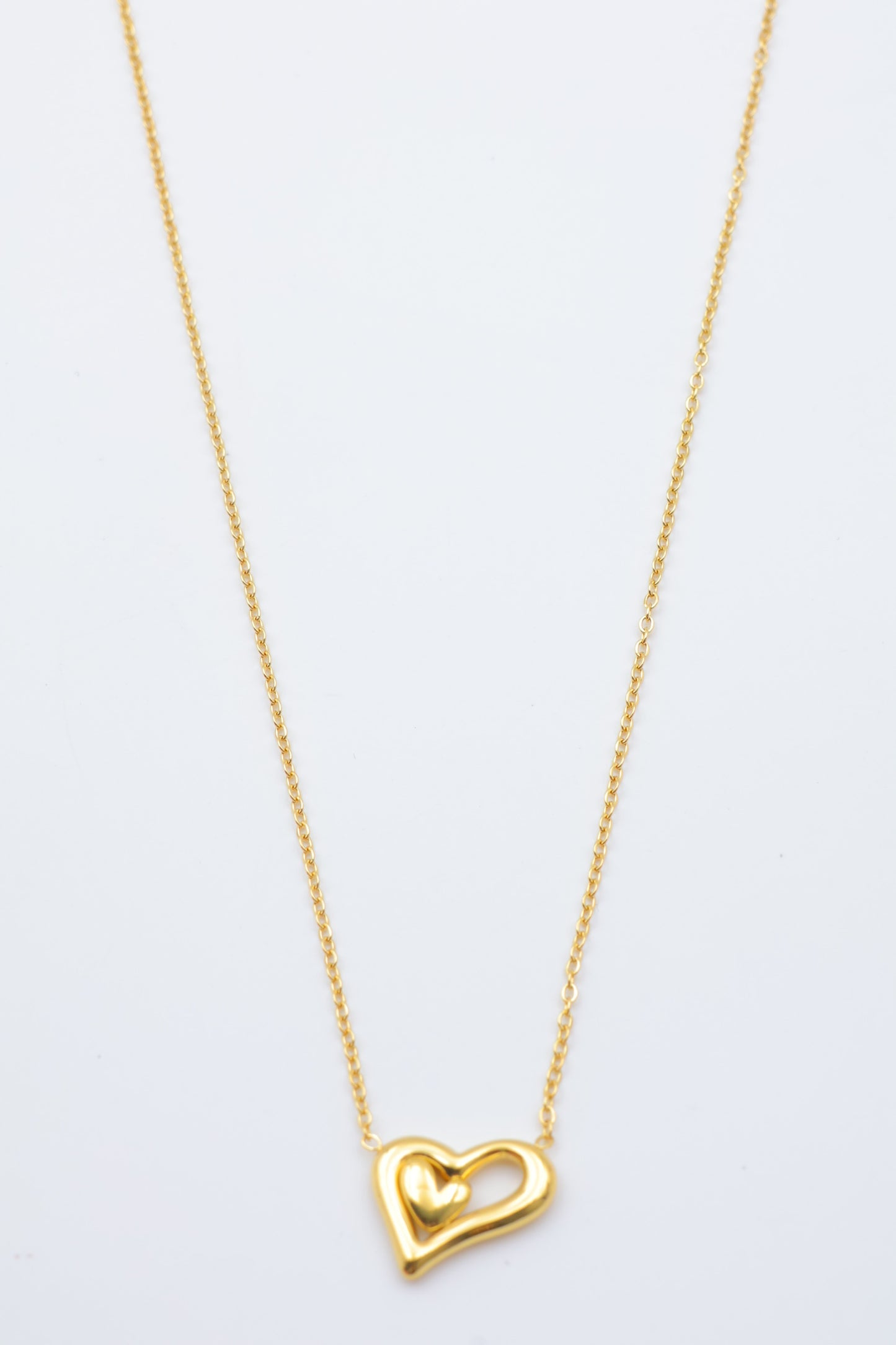 Double Heart necklace