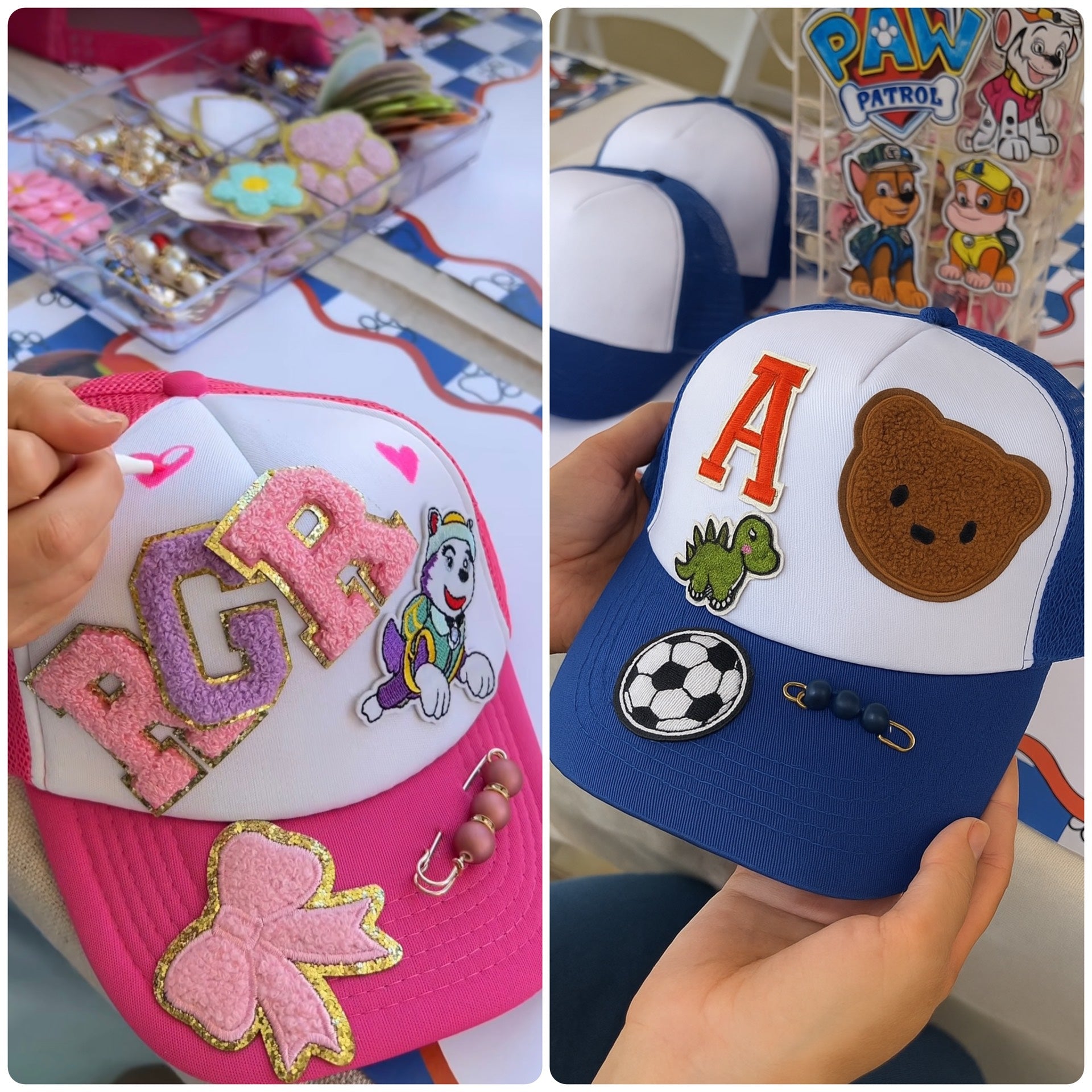 Petjes DIY baseball cap kids