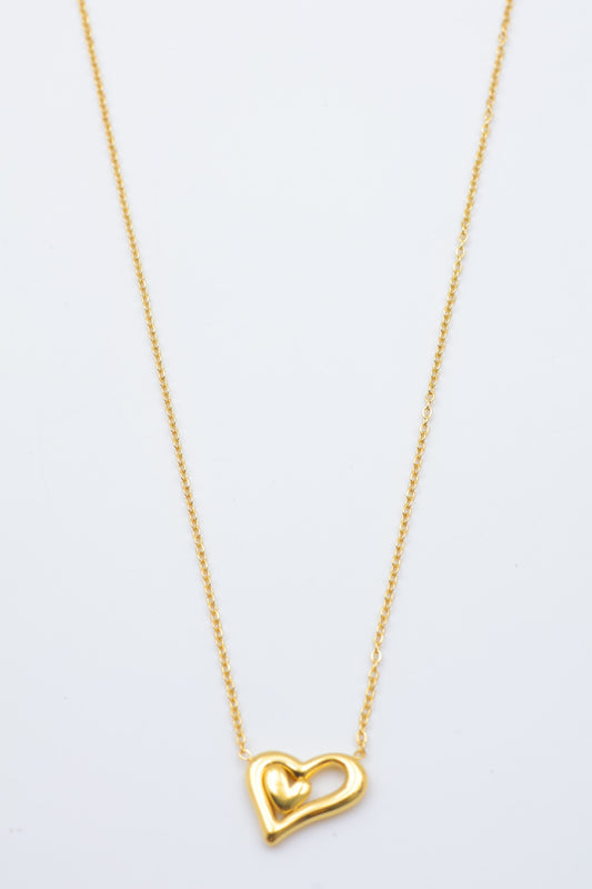 Double Heart necklace